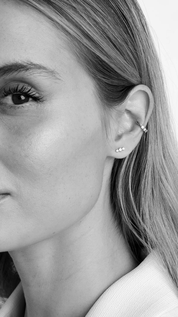 Dree Stud Earrings Sterling Silver