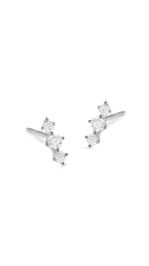 Dree Stud Earrings Sterling Silver