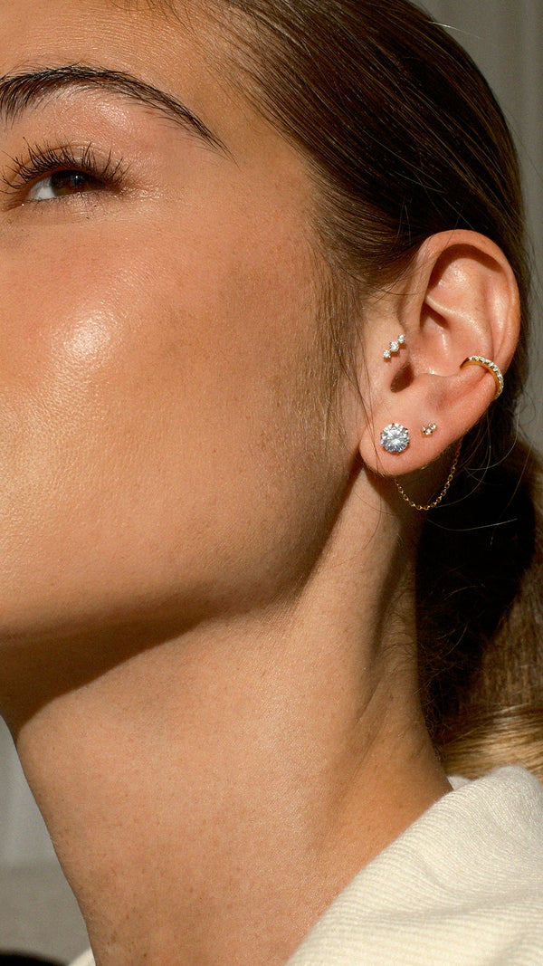 Mira Ear Cuff Extender Gold Vermeil