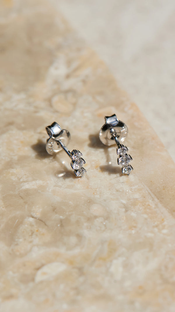 Dree Stud Earrings Sterling Silver