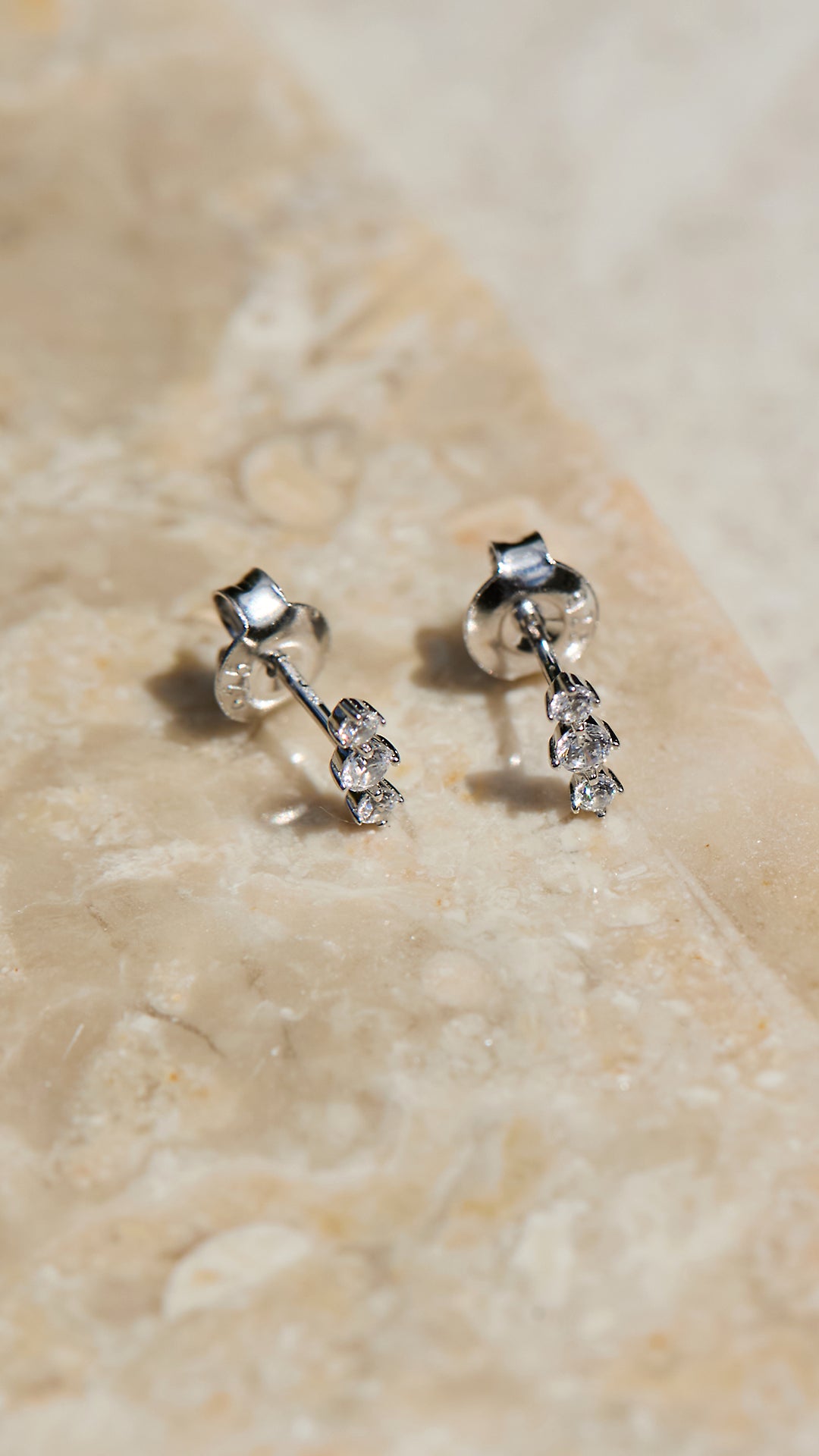 Dree Stud Earrings Sterling Silver