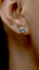 Elle Lab Diamond Stud Earrings 18K White Gold