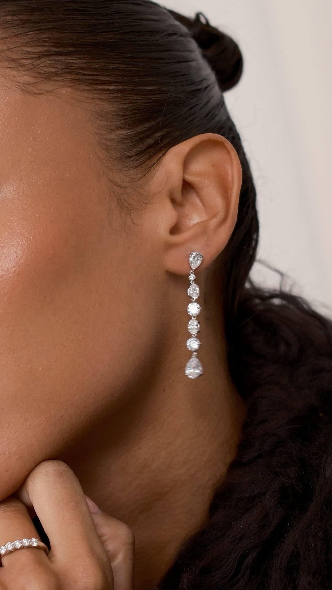 Elspeth Drops Sterling Silver