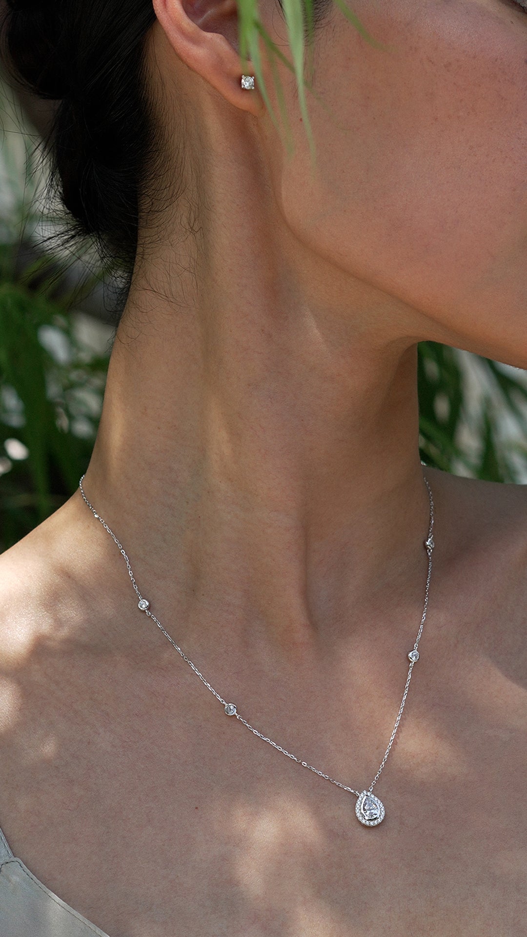 Emile Necklace Sterling Silver