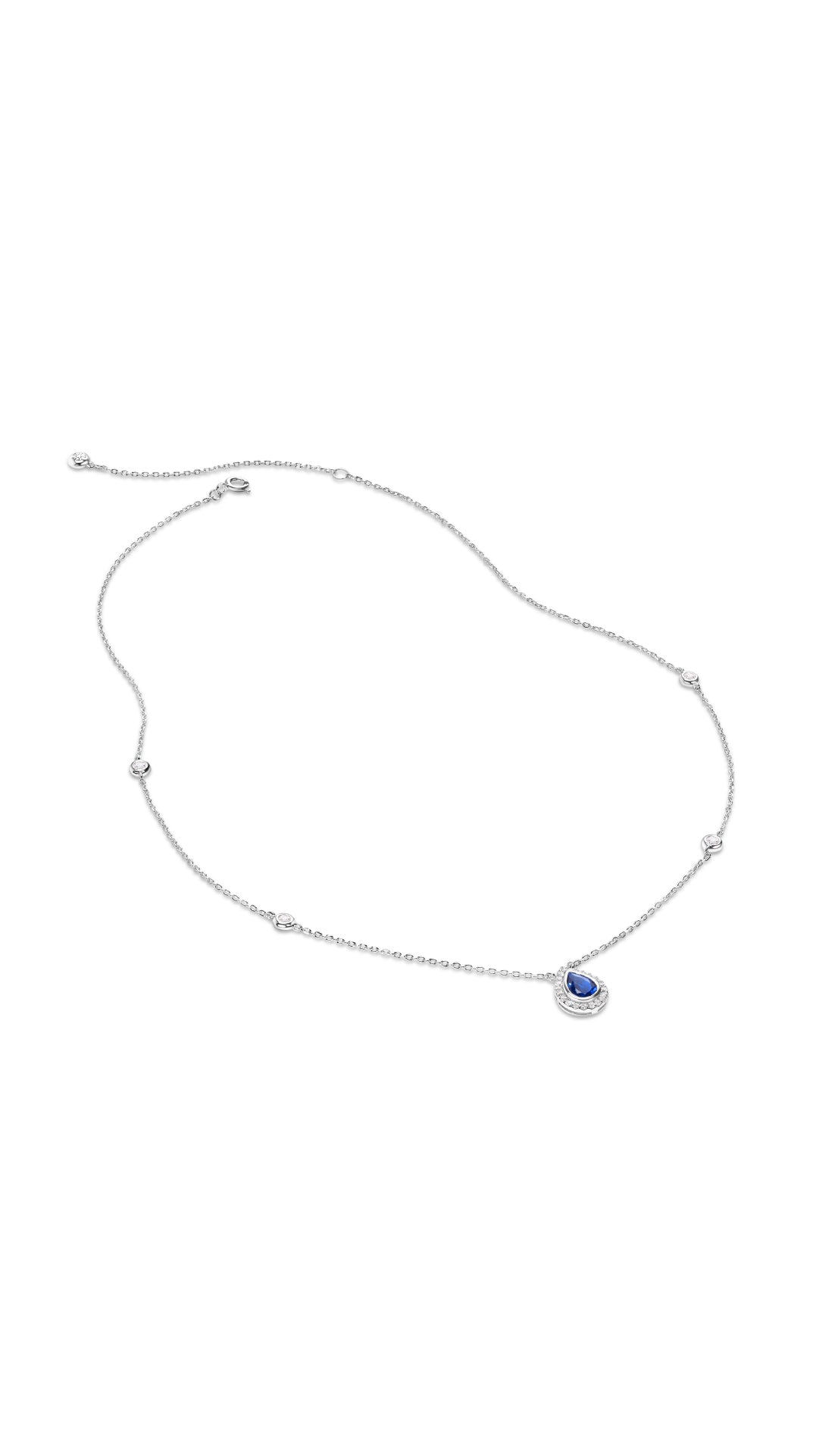 Bamoer S925 Sterlng slver Necklace Blue rhythm Pendant Wth Zrcon For Lades | eBay Bamoer S925 Sterlng slver Necklace Blue rhythm Pendant Wth Zrcon For Lades | eBay
