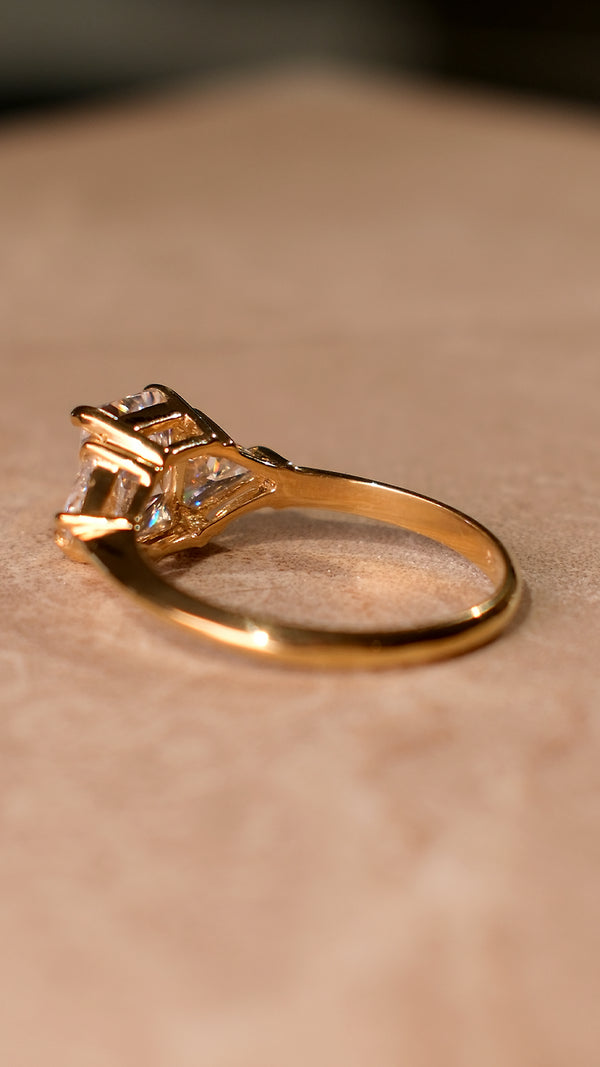 Farrah Ring Gold Vermeil