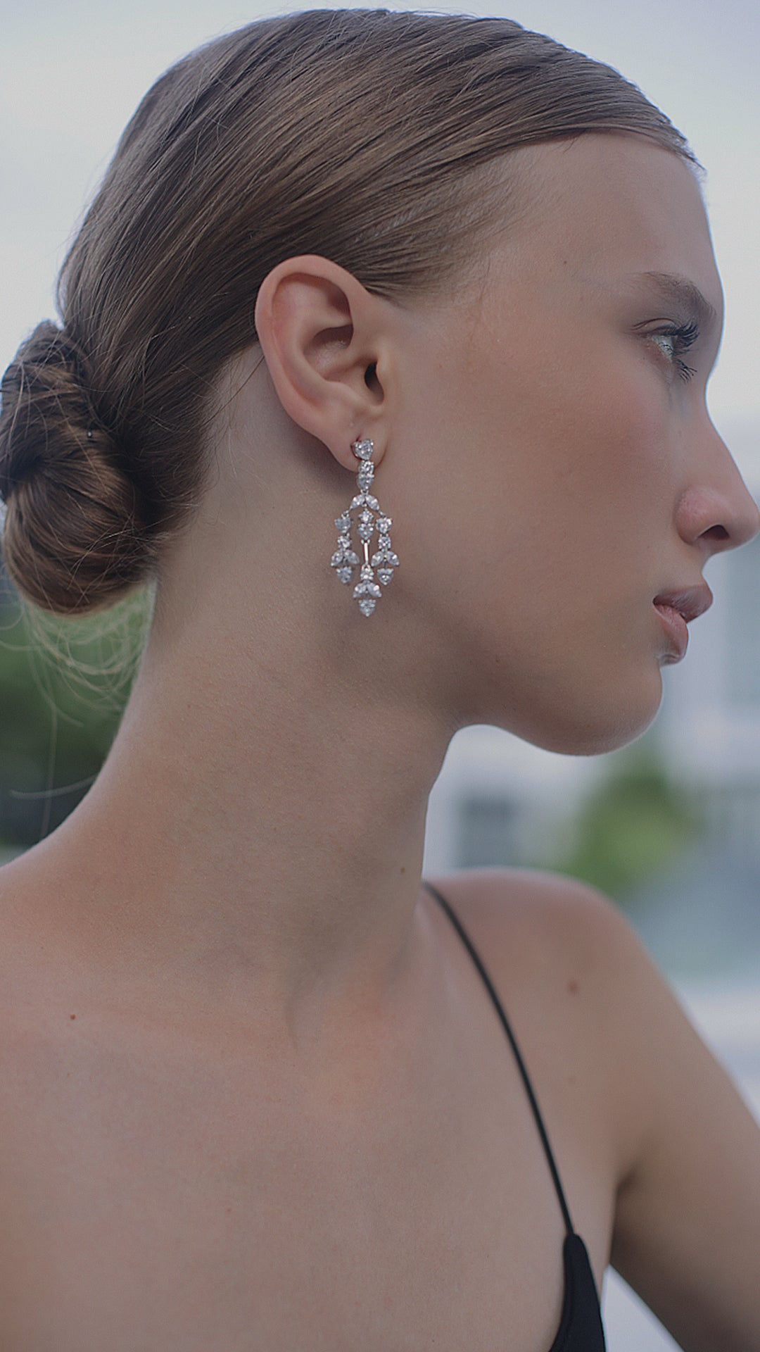 Fatima Chandelier Earrings