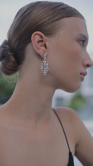 Fatima Chandelier Earrings