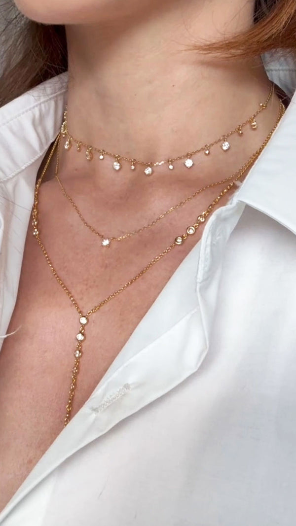 Lisbet Necklace Gold Vermeil