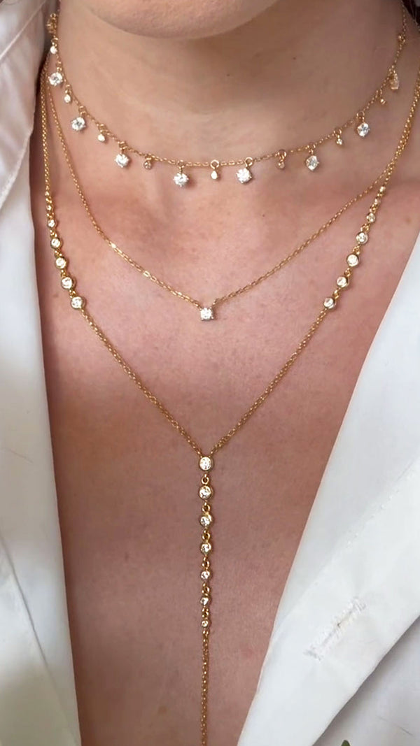 Lisbet Necklace Gold Vermeil