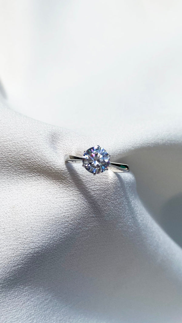 Fiona 1.25ct Ring White Gold