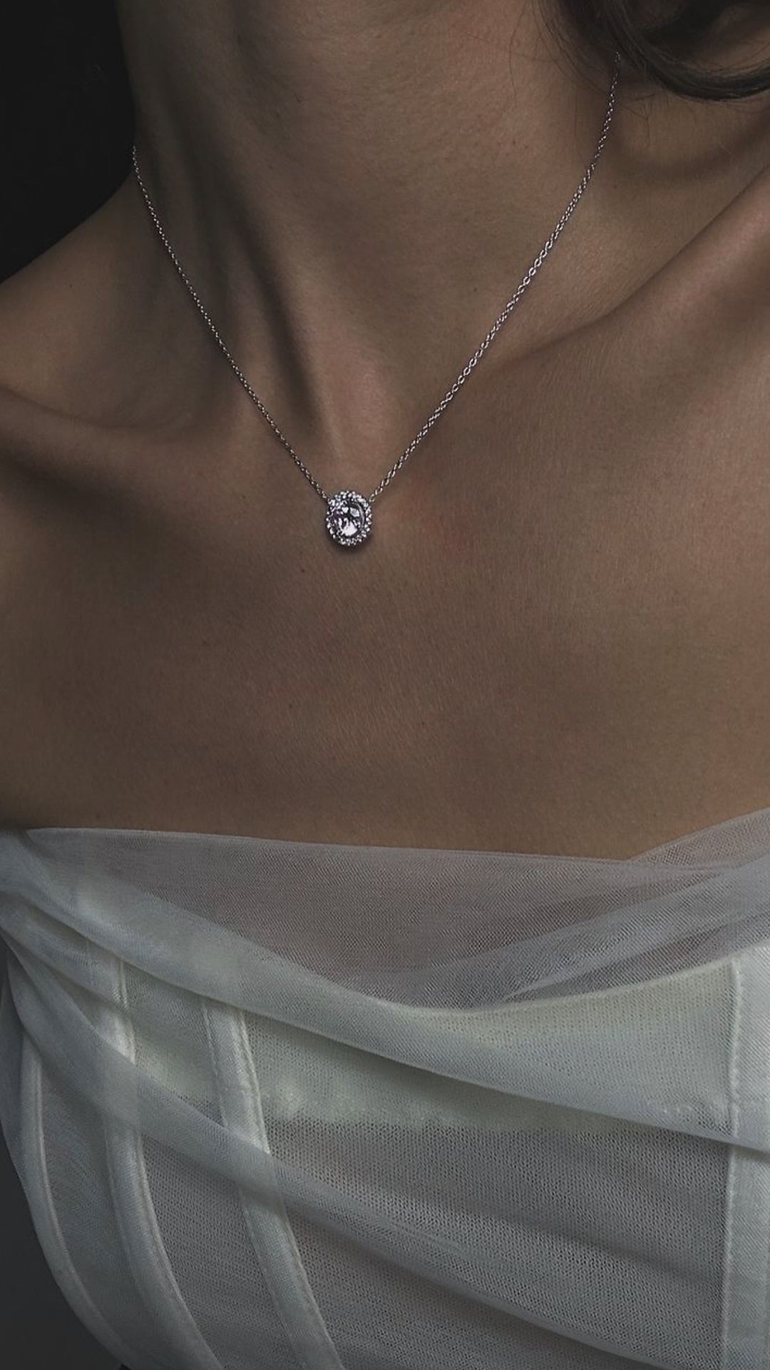 Gwen Necklace Sterling Silver