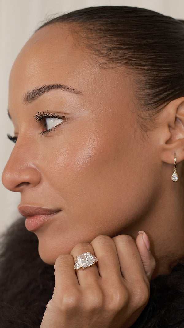 Gemma Ring Gold Vermeil