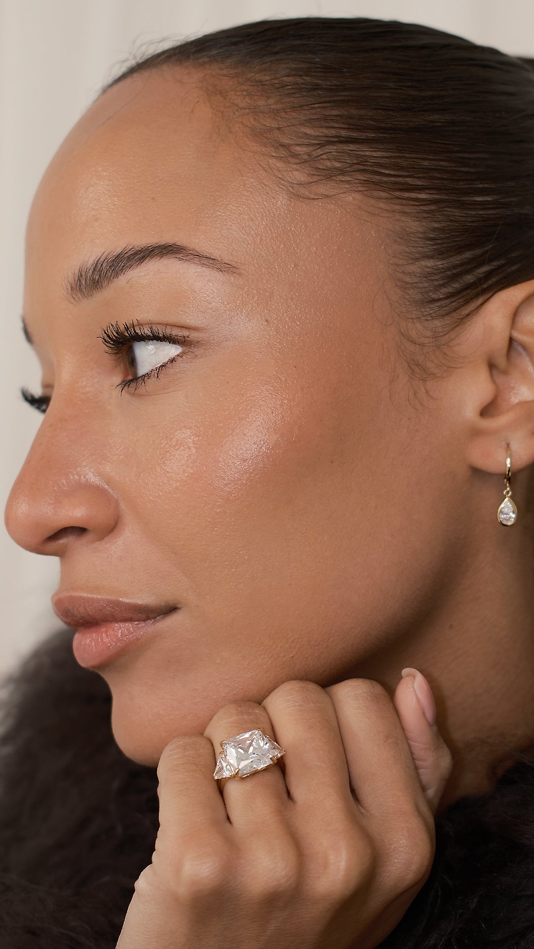 Danu Hoop Earrings Gold Vermeil