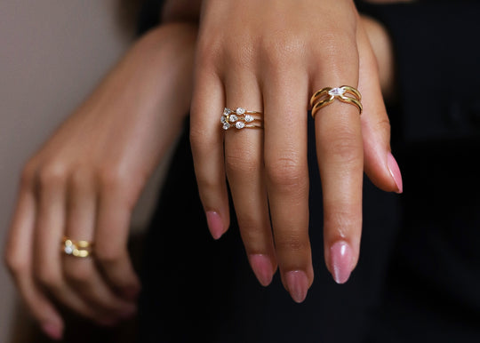 Gold Rings by CARAT* - In 9K, 18K Yellow Gold & Gold Vermeil – CARAT* London UK