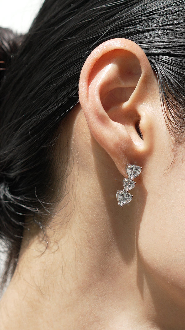 Gramercy Earrings Sterling silver