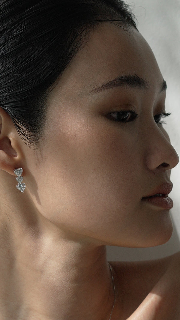Gramercy Earrings Sterling silver