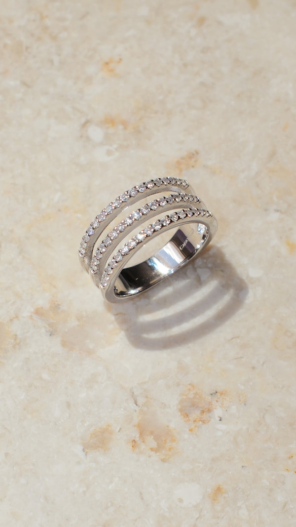 Gunner Ring Sterling Silver