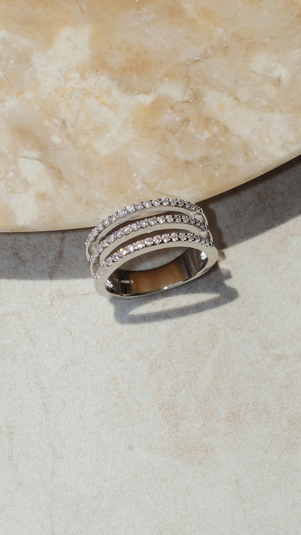 Gunner Ring Sterling Silver