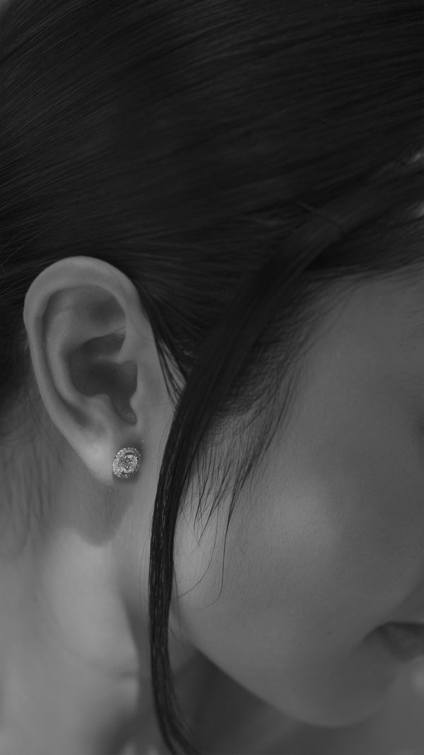 Gwen Stud Earrings Sterling Silver