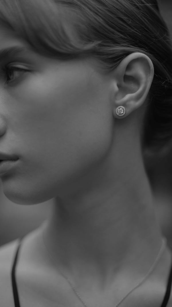 Gwen Stud Earrings Sterling Silver