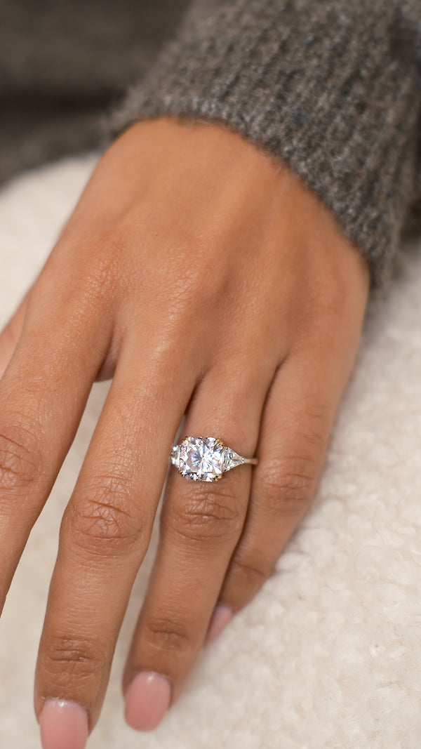 Leyton Ring Fancy Pink Sterling Silver