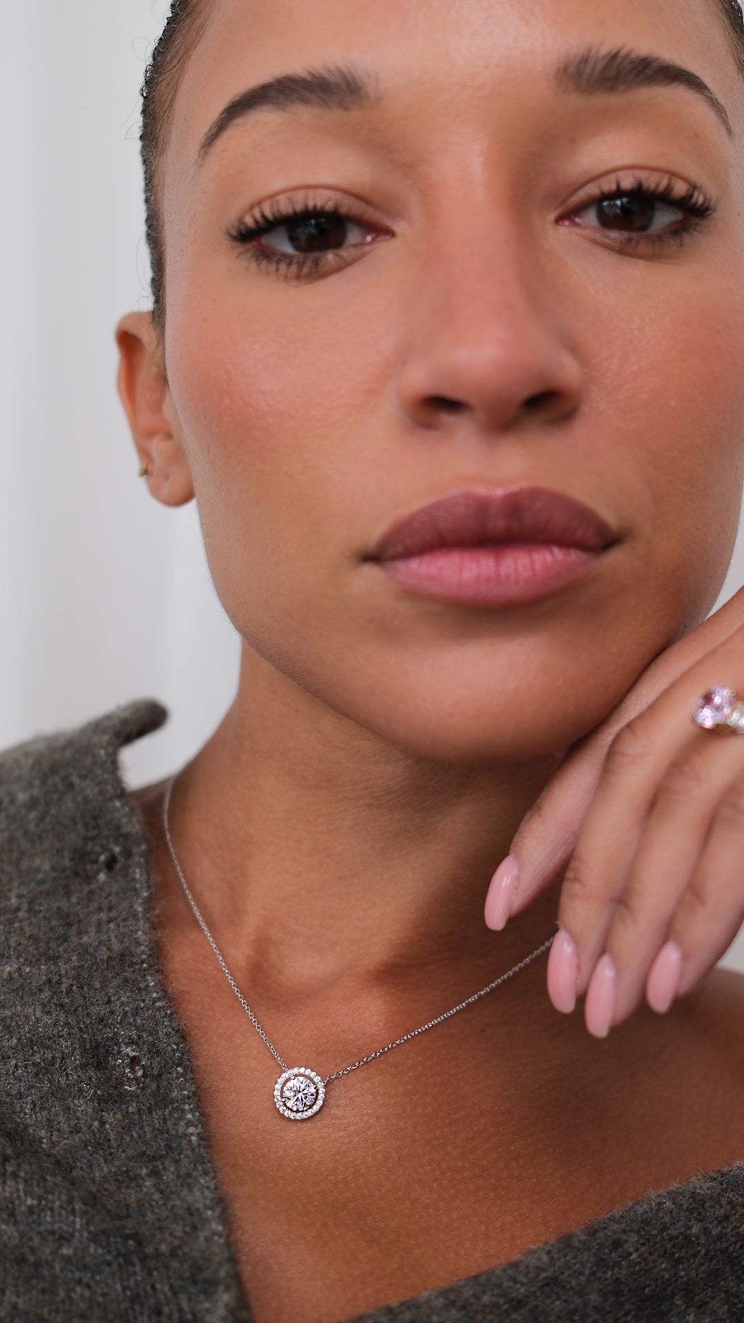 Gwen Necklace Sterling Silver