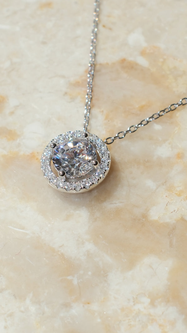 Gwen Necklace Sterling Silver