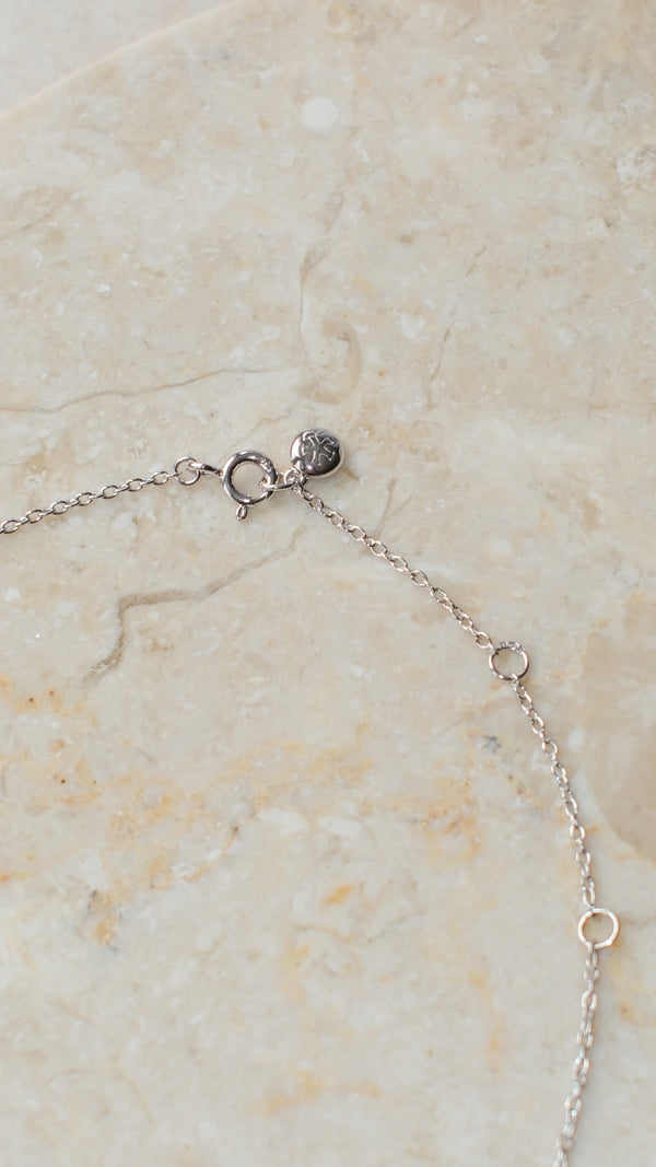 Gwen Necklace Sterling Silver