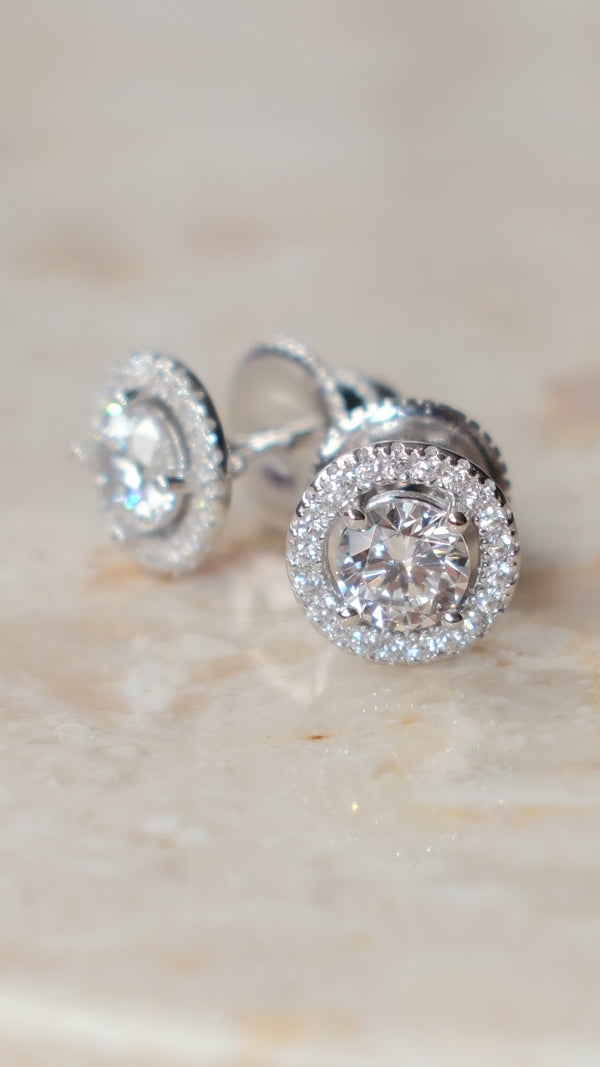 Gwen Stud Earrings Sterling Silver