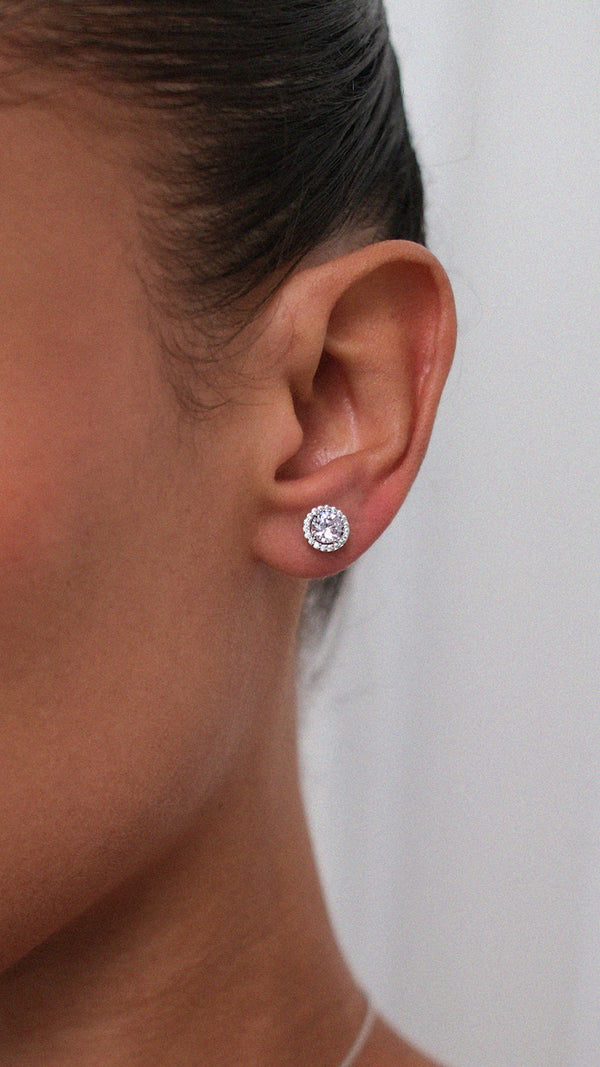 Gwen Stud Earrings Sterling Silver