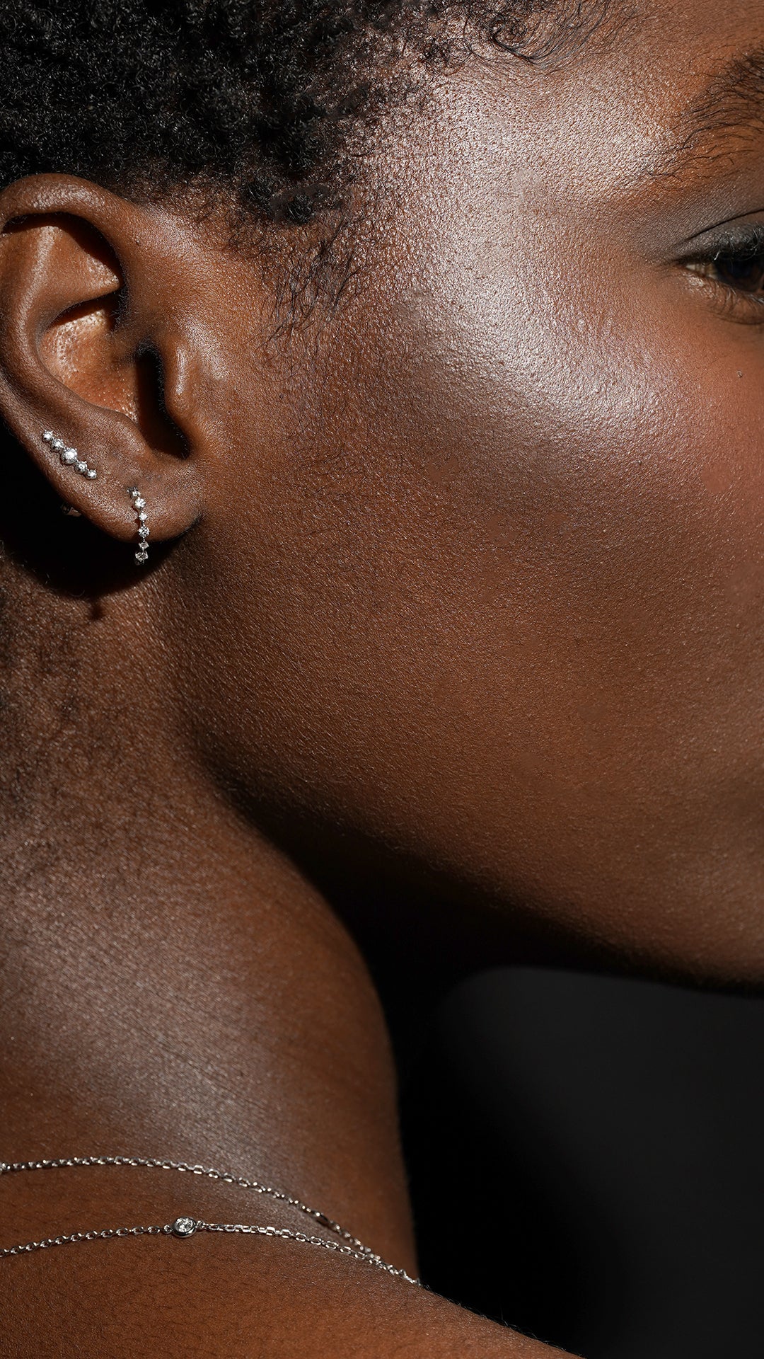 Haru Stud Earring Gold Vermeil