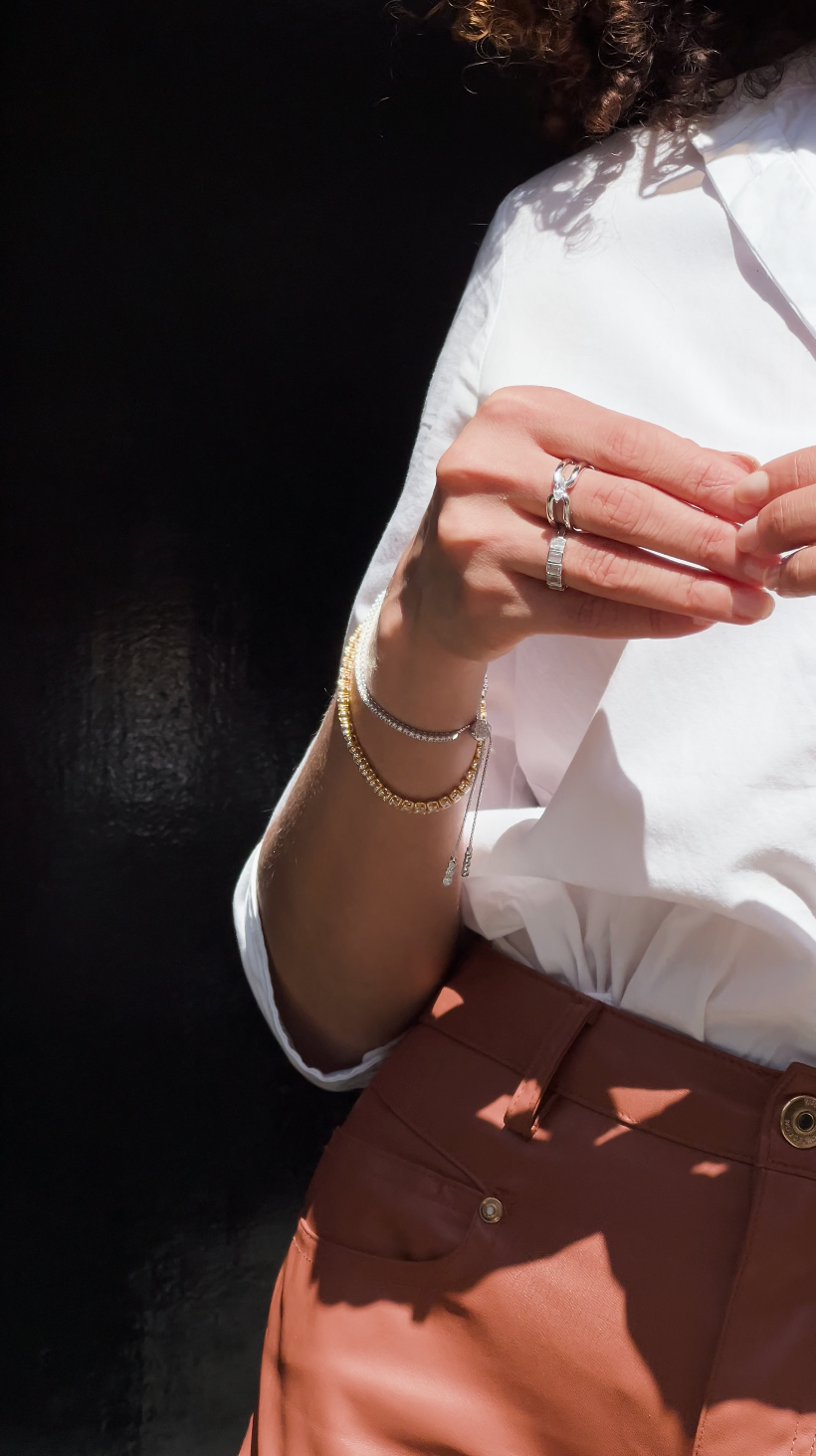 Jett Ring Sterling Silver