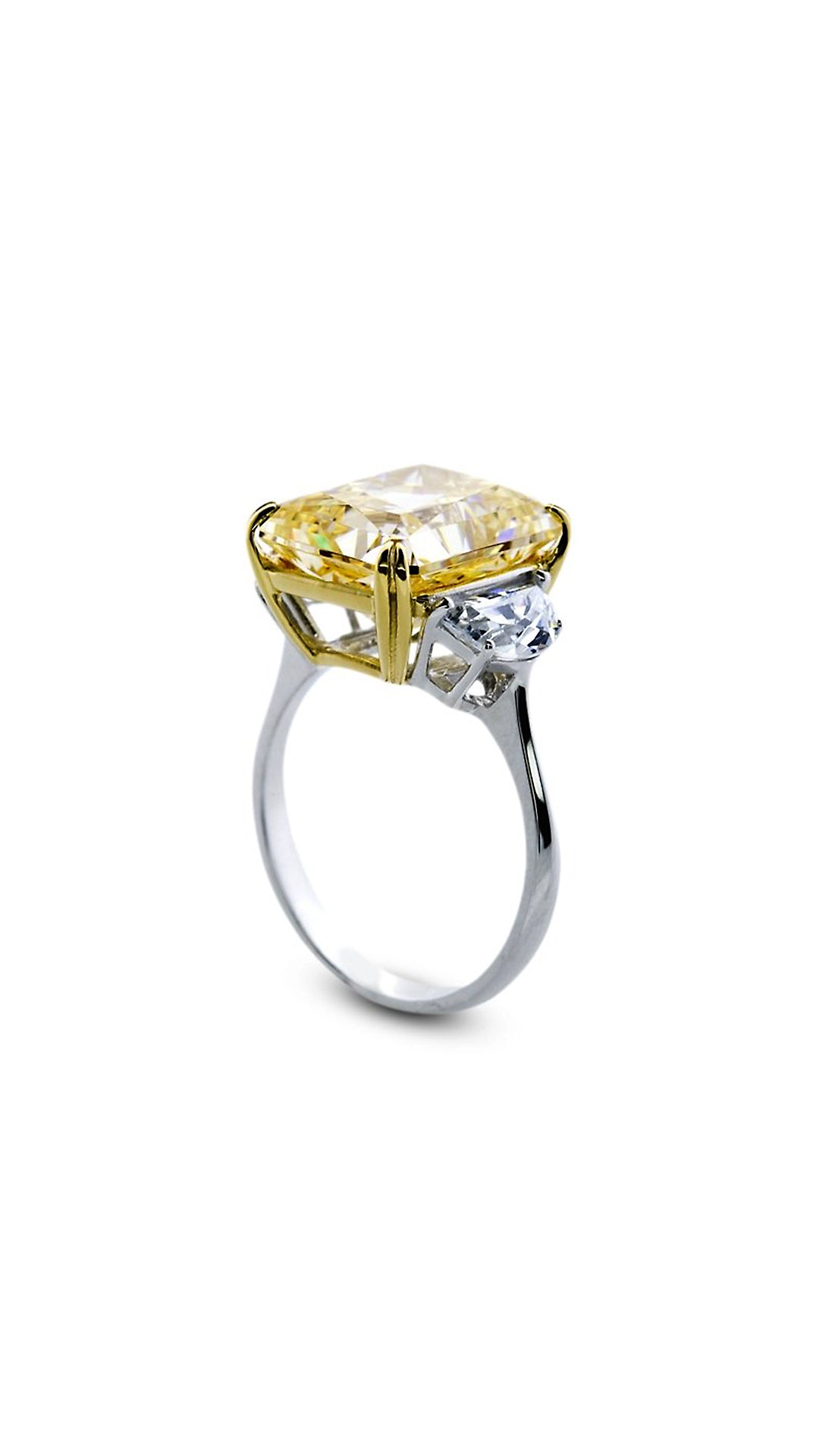 Harlow Canary Radiant Ring