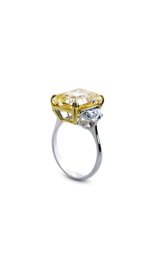 Harlow Ring Fancy Yellow Sterling Silver