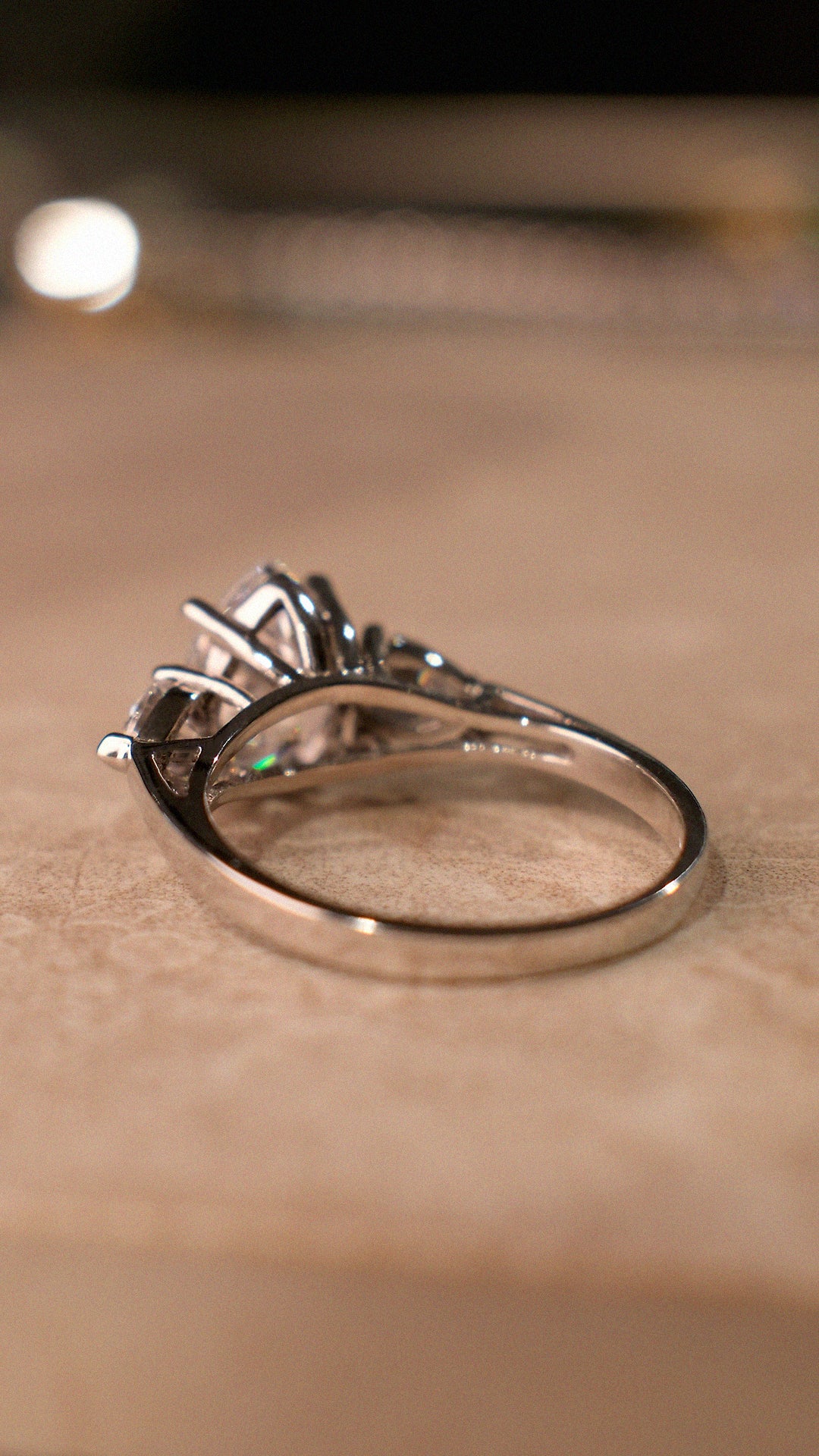 Henrietta Ring 9K White Gold