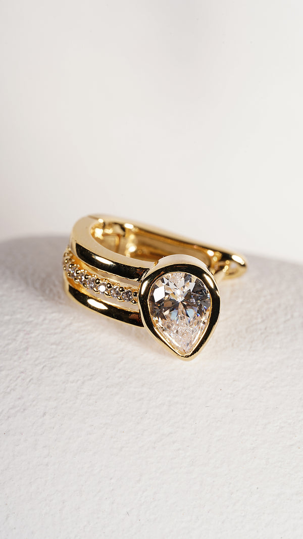 Jaia Earrings Gold Vermeil
