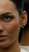 Jaia Sapphire Earrings Sterling Silver