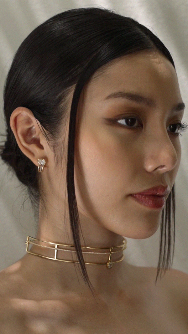 Jaia Earrings Gold Vermeil