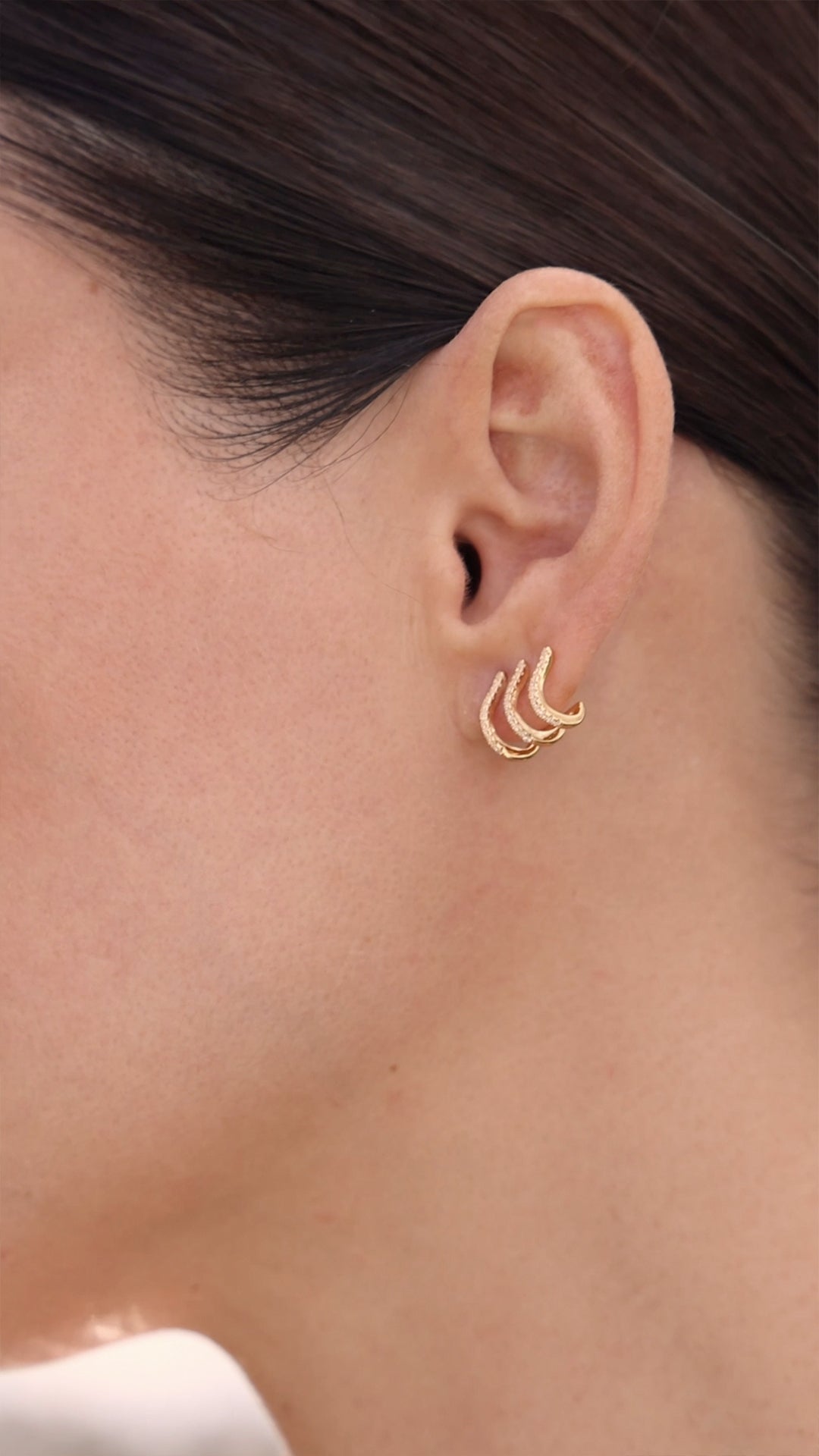 Jax Ear Cuffs 18K Gold Vermeil