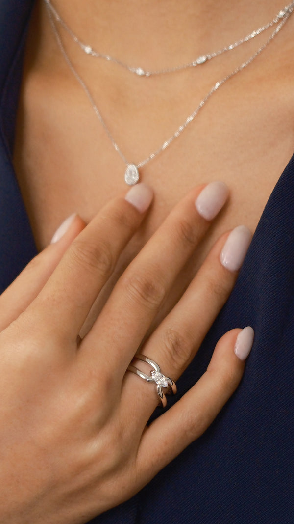 Jett Ring Sterling Silver