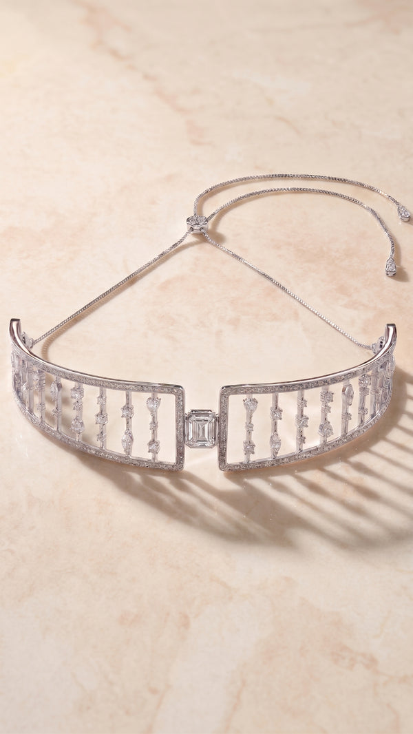 Khalesi Choker Sterling Silver