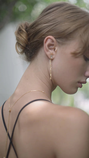 Linden Earrings Gold Vermeil