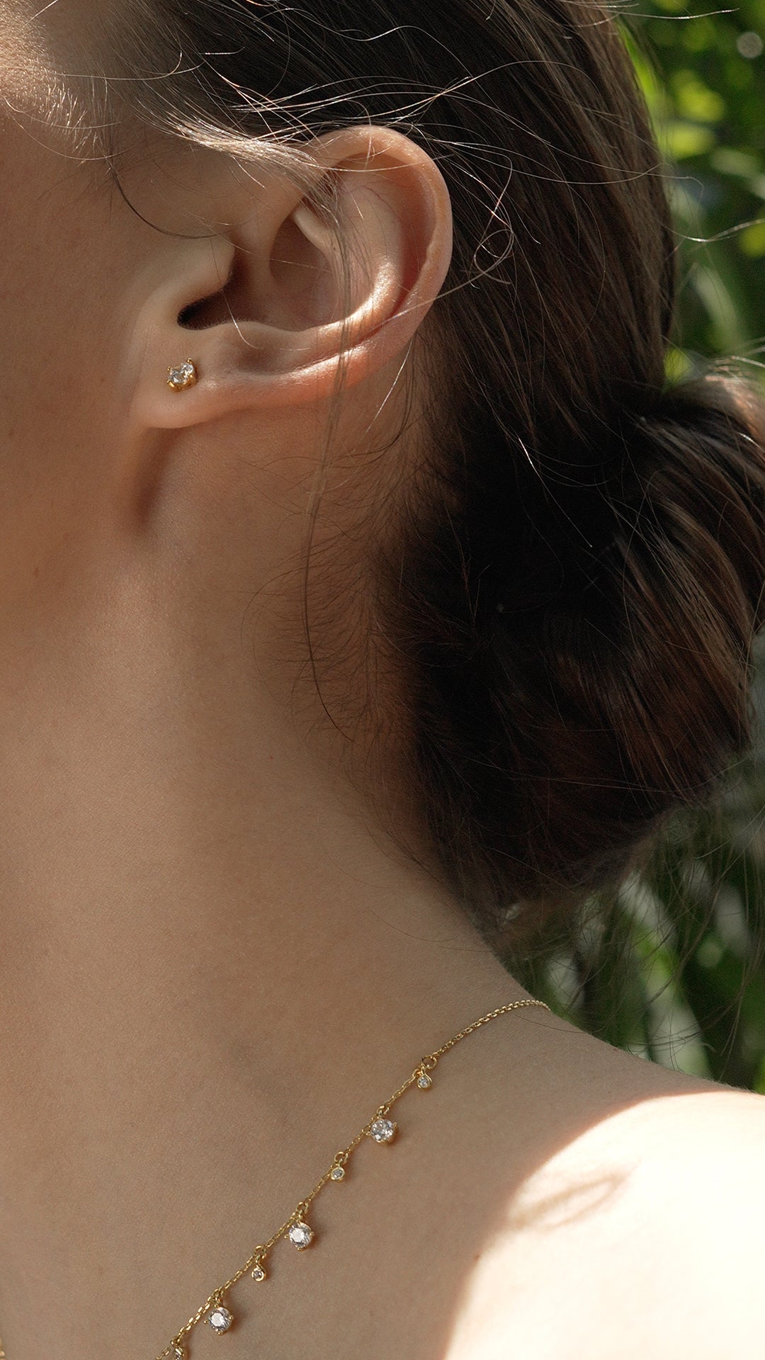 Lisbet Necklace Gold Vermeil