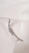 Livia Ear Climber White Gold Plated