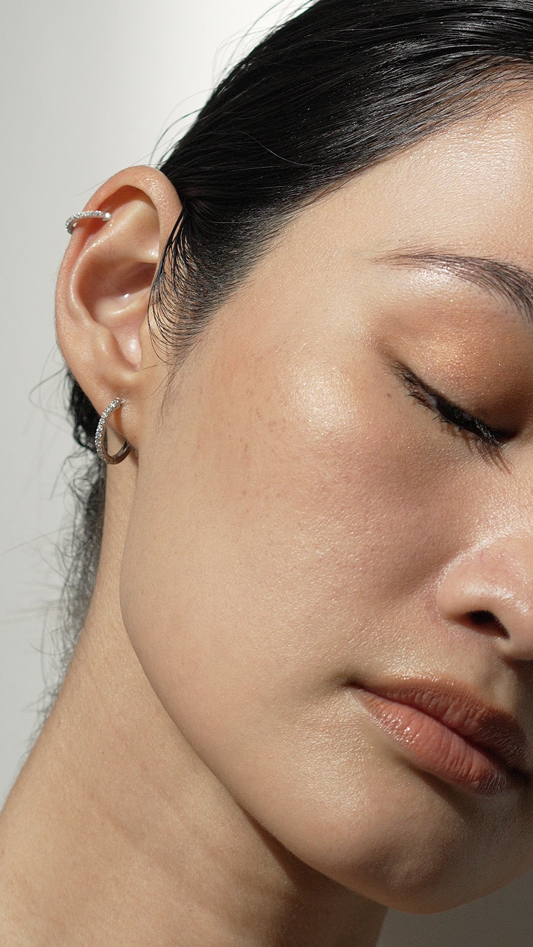 Hoop earrings online that say baby
