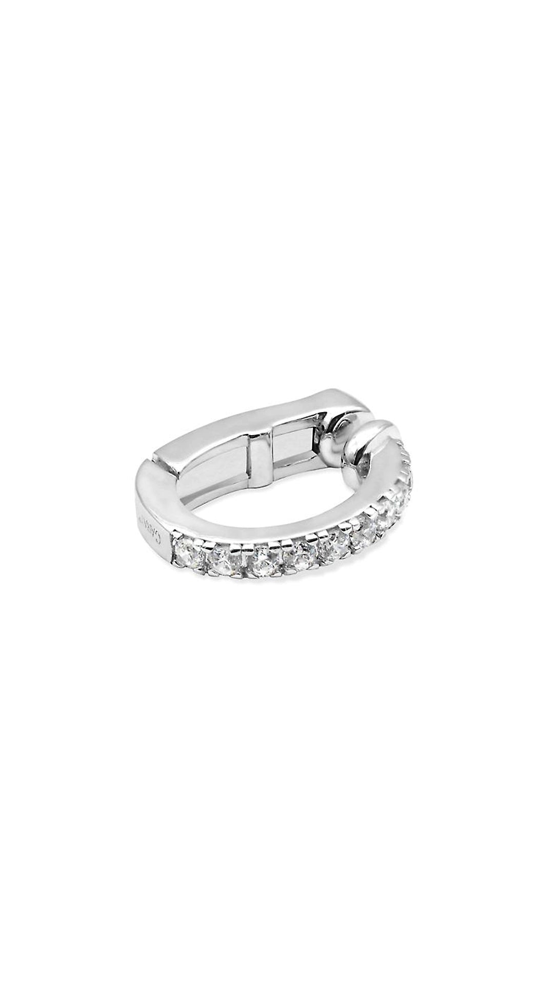 Lola Huggie White Gold Plated