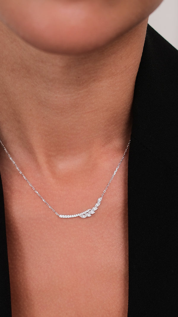 Laeta Necklace Sterling Silver