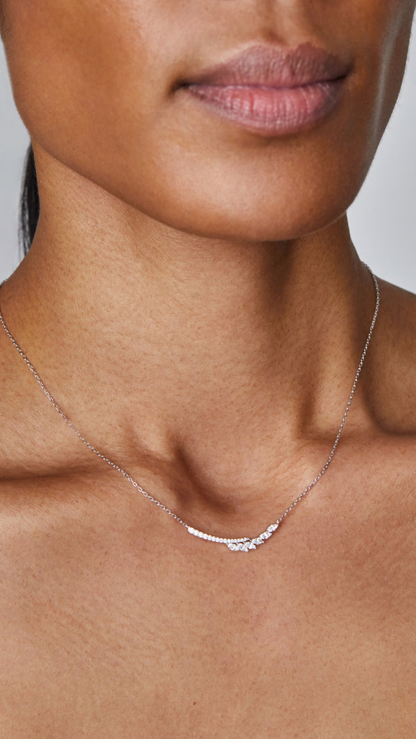 Laeta Necklace Sterling Silver