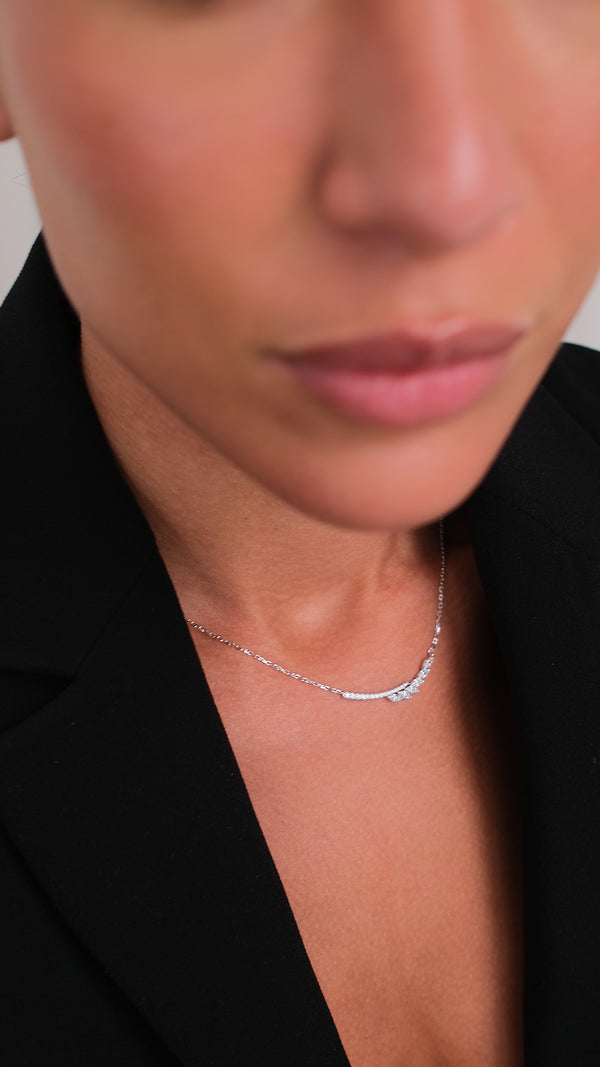 Laeta Necklace Sterling Silver